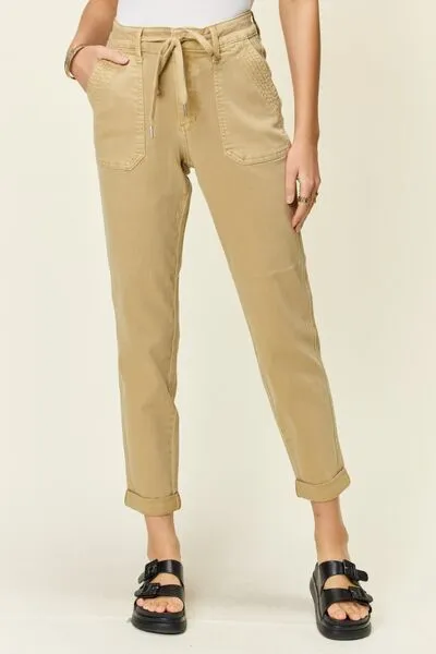Judy Blue Khaki Denim Joggers