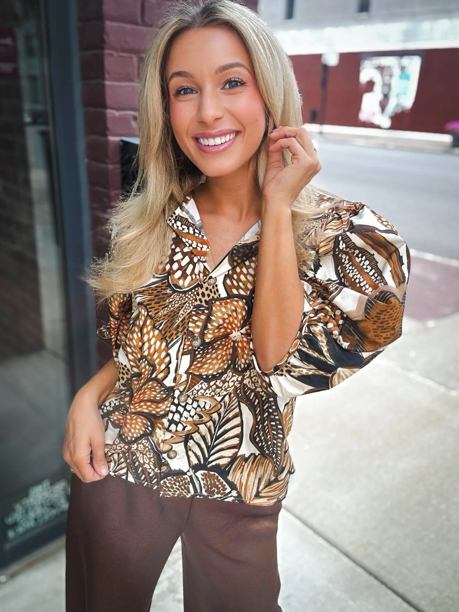 Karen Kane Upscale Look Blouse