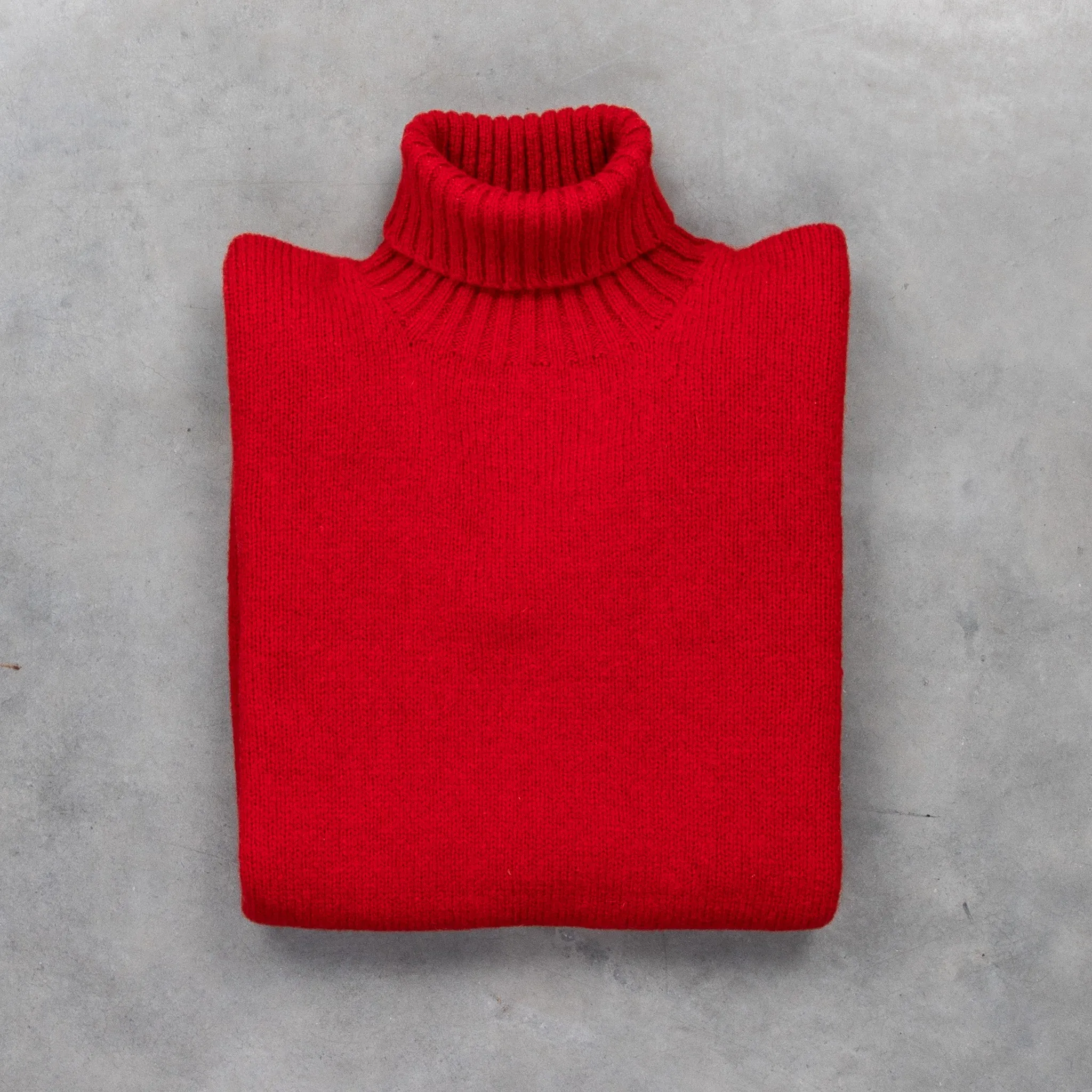Laurence J. Smith Super Soft Seamless Roll Neck Pullover Tudor