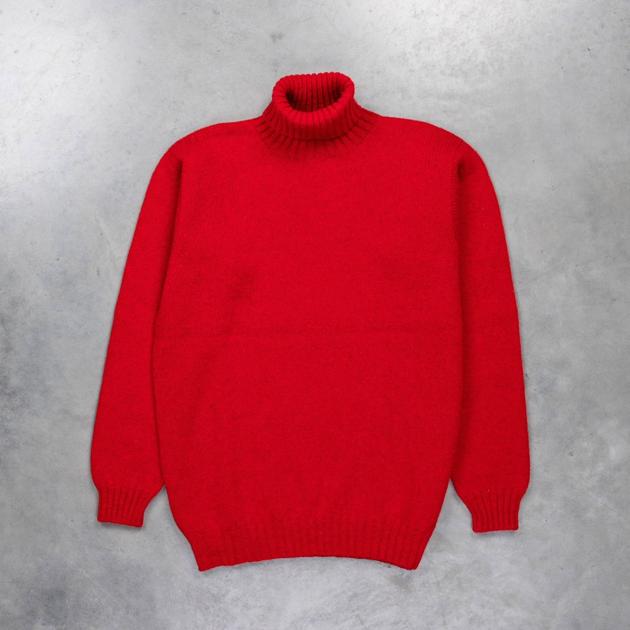Laurence J. Smith Super Soft Seamless Roll Neck Pullover Tudor