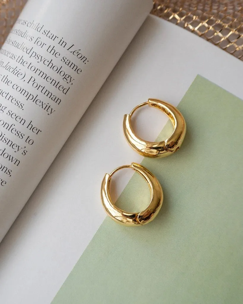 LUV AJ - Marbella Hoops in Gold