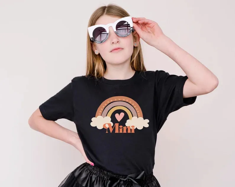 Mama & Mini Rainbow Delight Matching Shirts