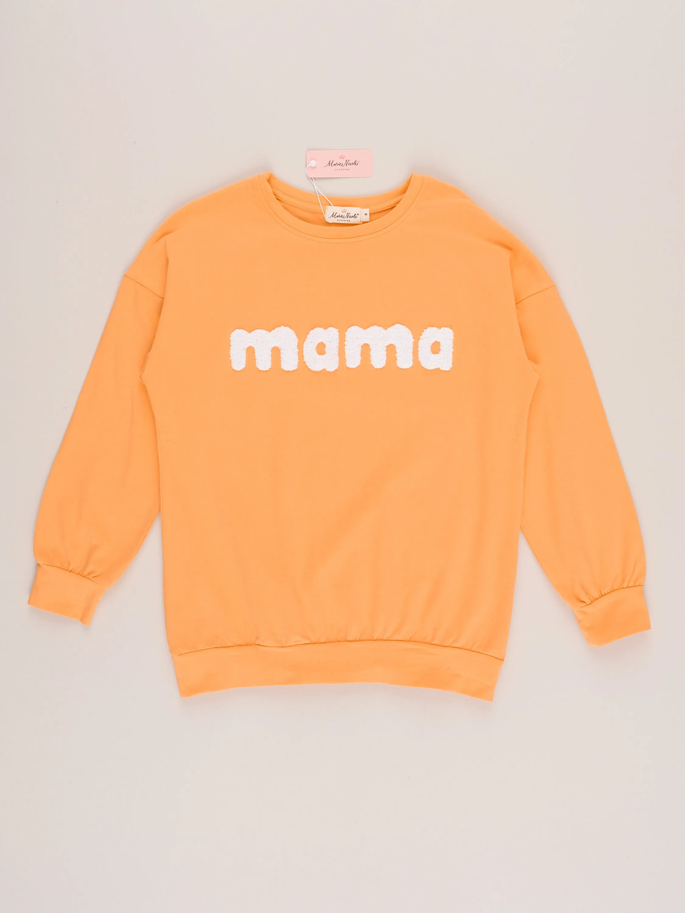 Mom & Me Tangerine "Mama/Mini" Shirt