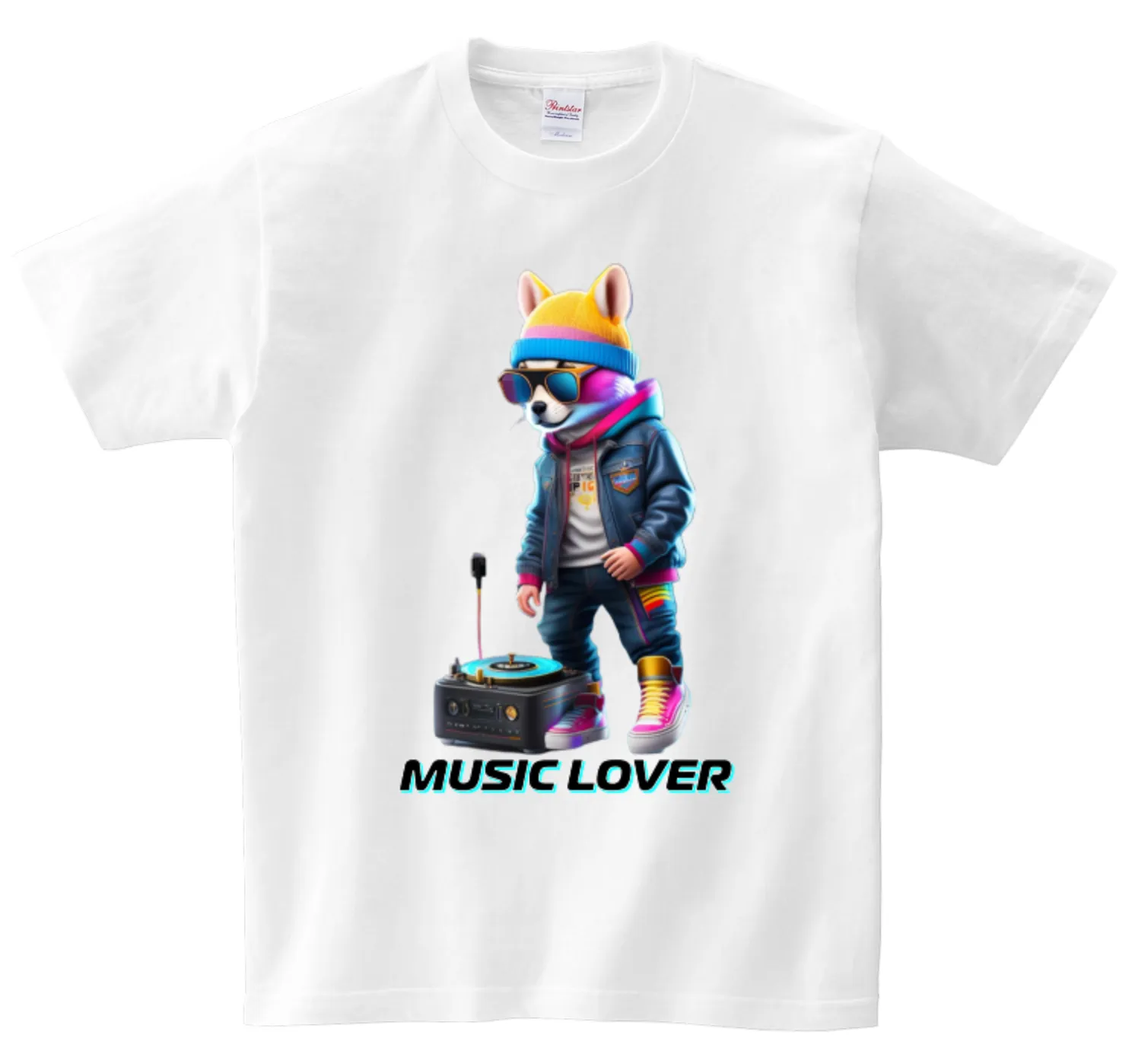 Music Lover Bunny T-Shirts | Grooveman Music