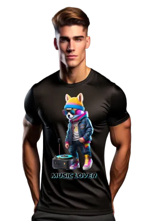 Music Lover Bunny T-Shirts | Grooveman Music