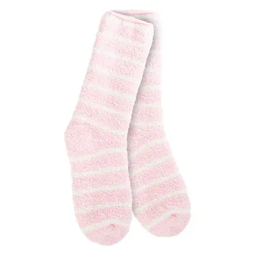 Plush Striped Socks