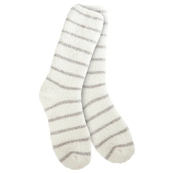 Plush Striped Socks