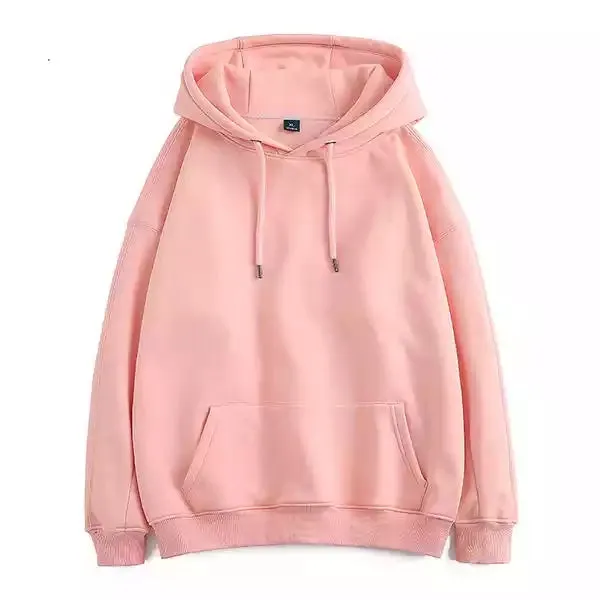 Pullover Drawstring Sports Unisex Fleece Warm Hoodies