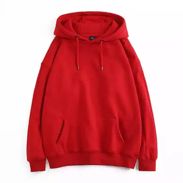 Pullover Drawstring Sports Unisex Fleece Warm Hoodies