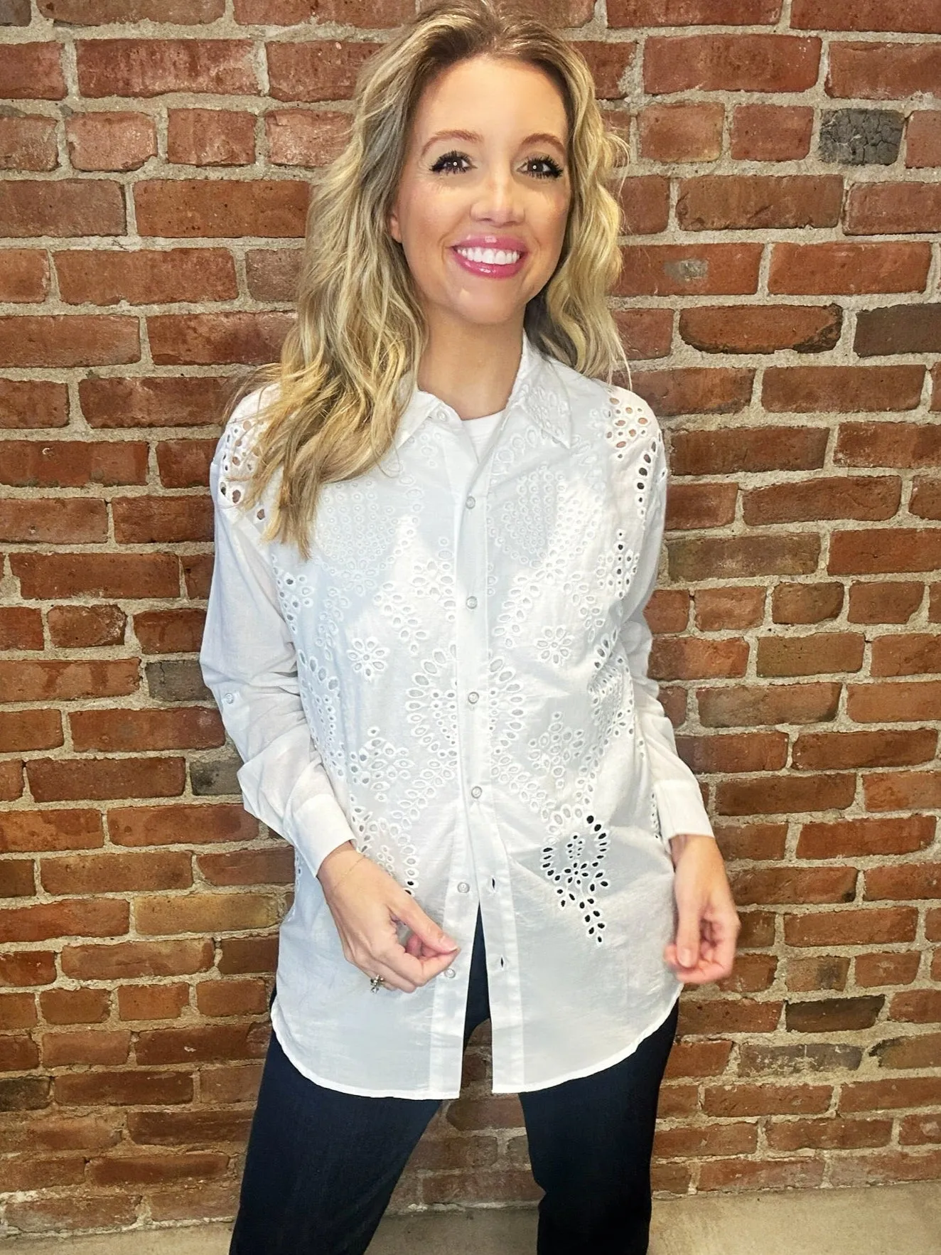 Renuar Subtle Statement Blouse