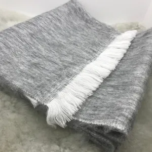 Slate Grey Woven Scarf