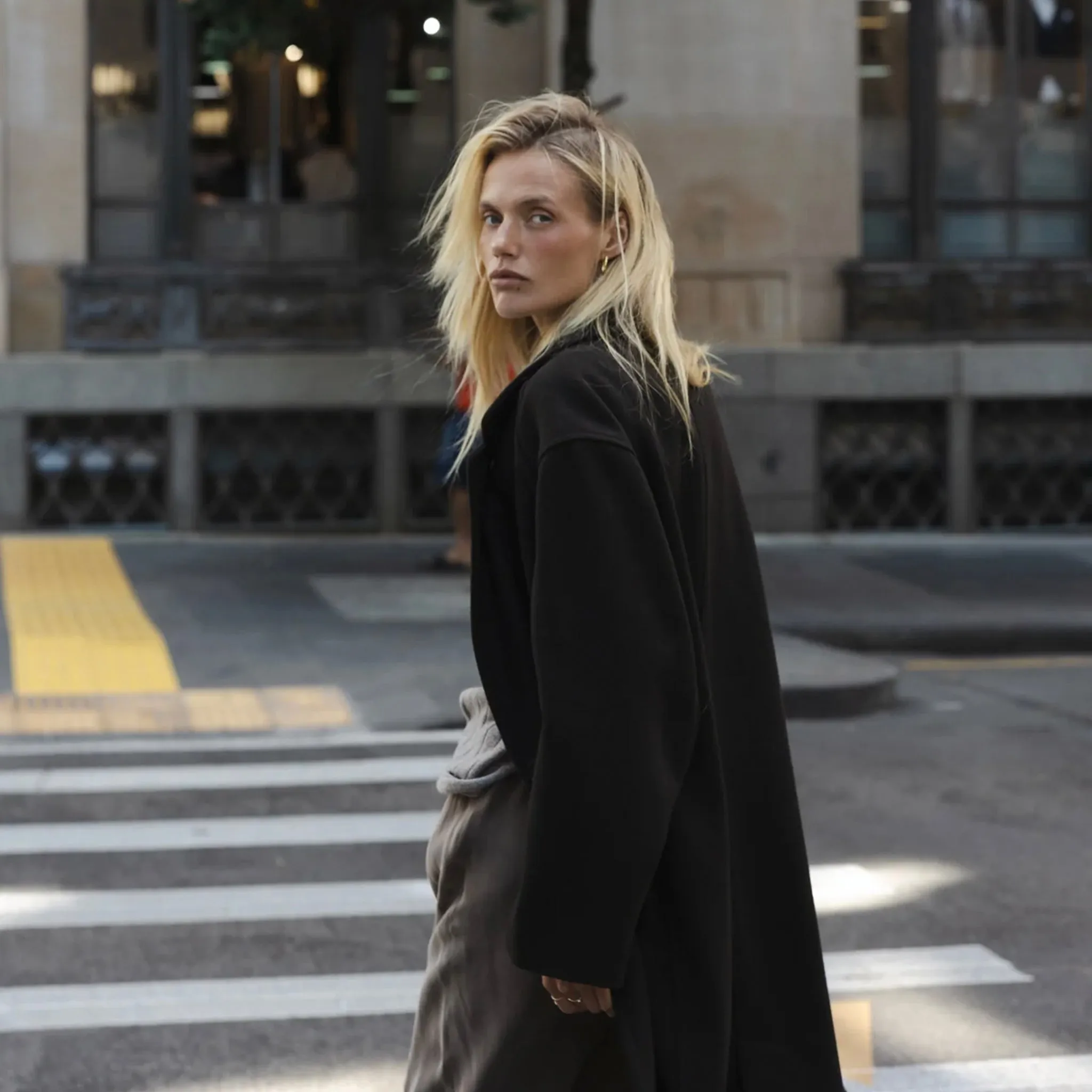 Sophie Classic Coat - Liquorice