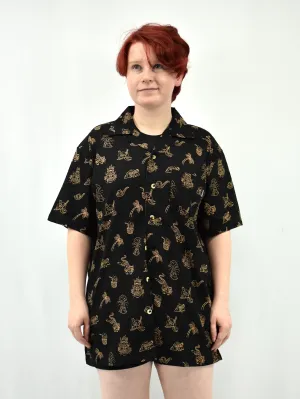 Spicy Noods Unisex Button-Up PYKNIC