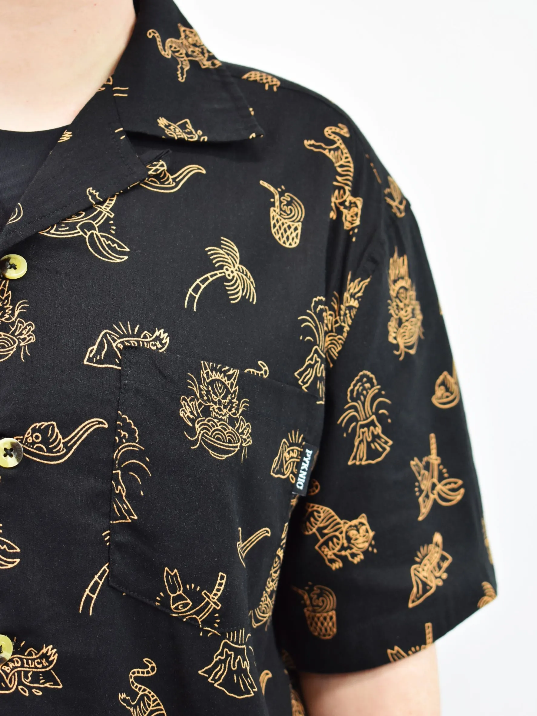 Spicy Noods Unisex Button-Up PYKNIC