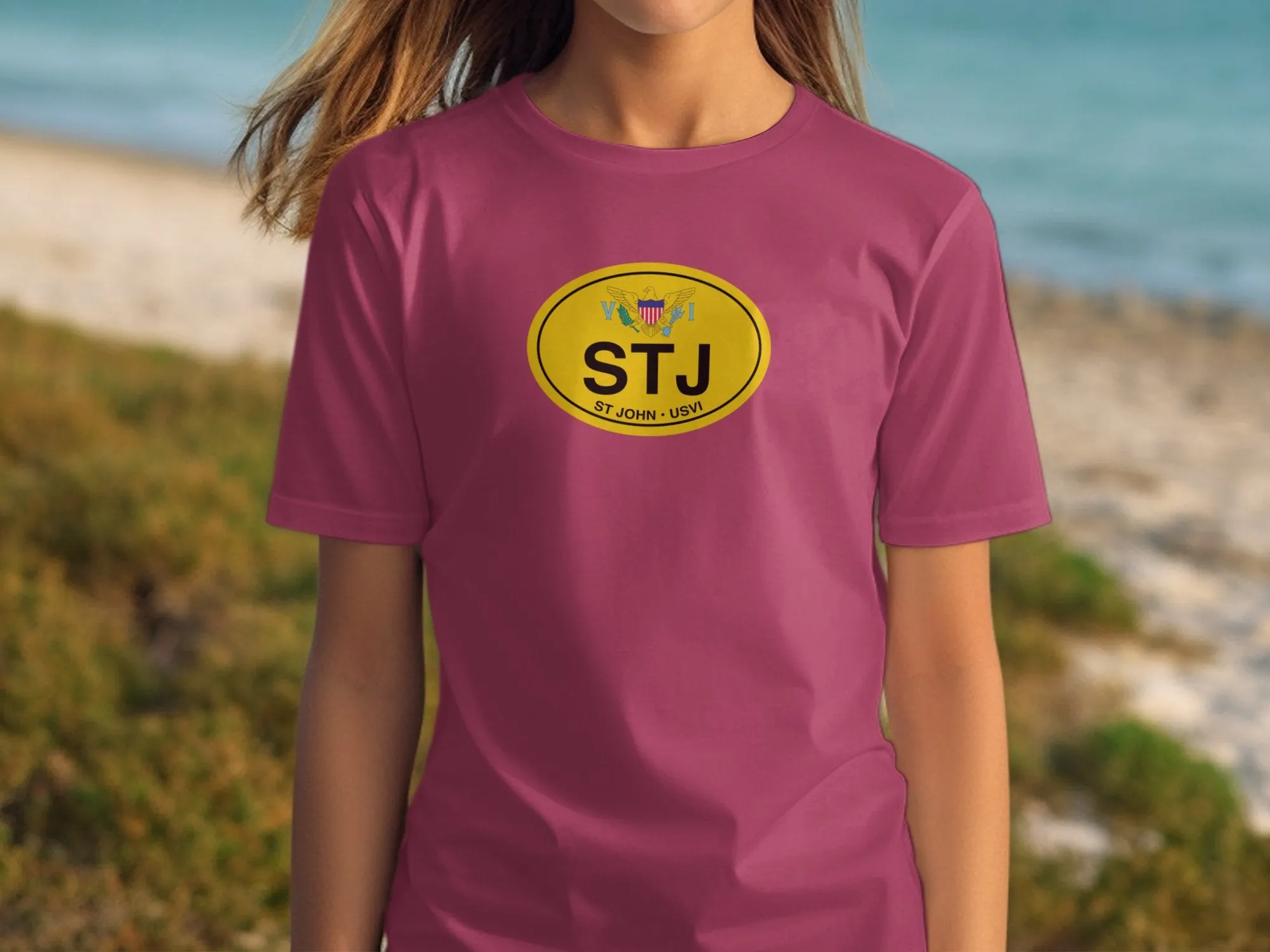 Stylish STJ St John USVI Travel Destination T-Shirts