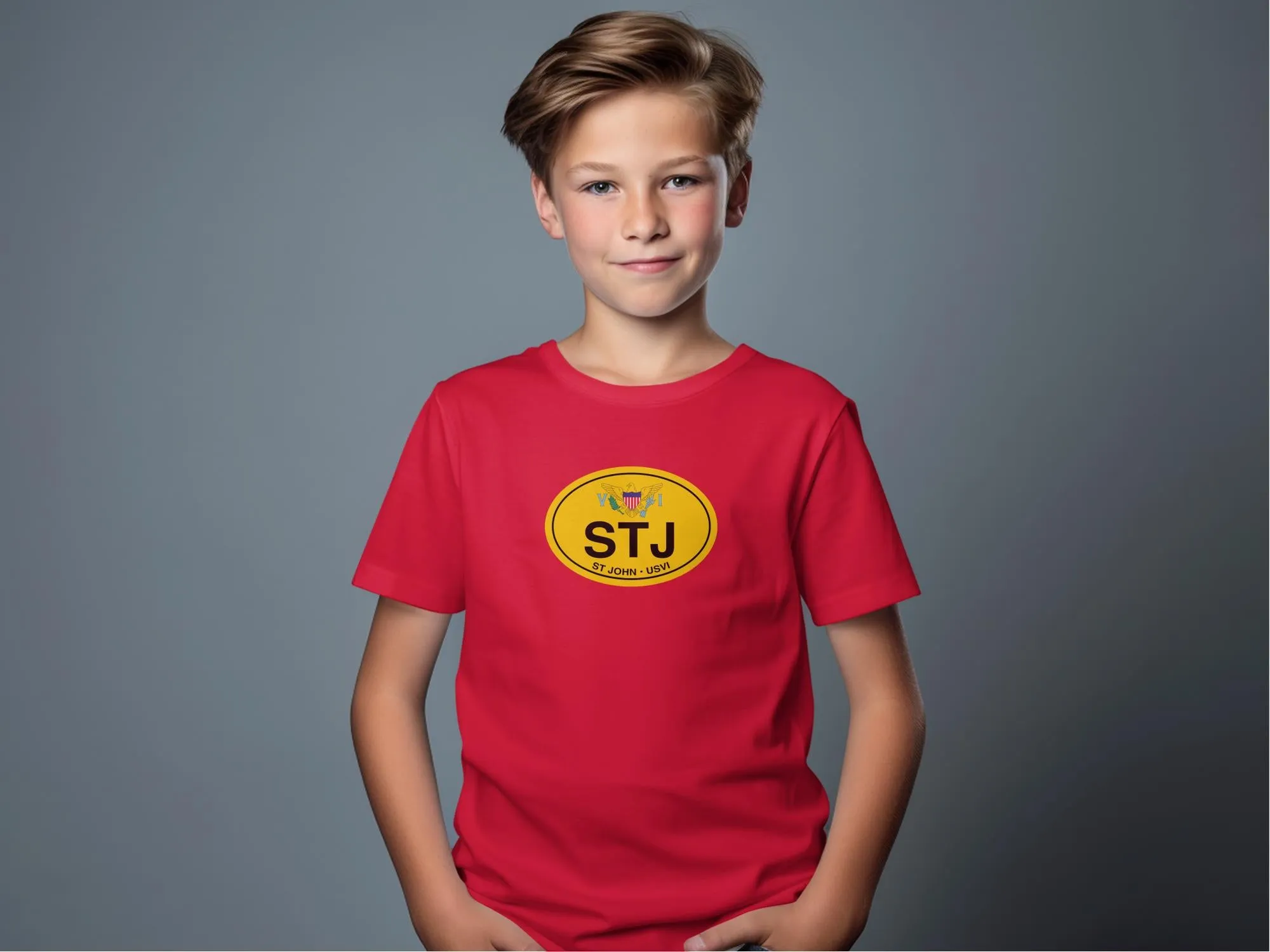 Stylish STJ St John USVI Travel Destination T-Shirts