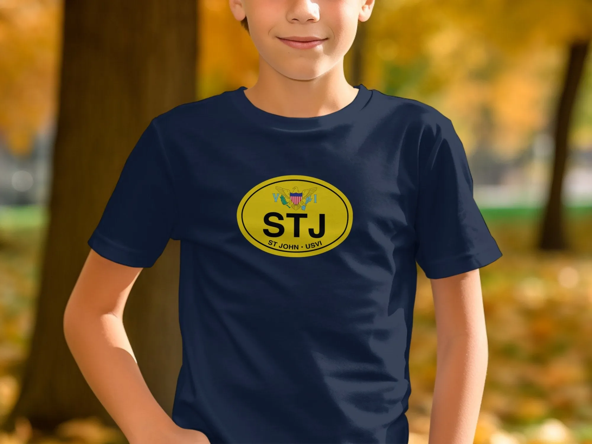 Stylish STJ St John USVI Travel Destination T-Shirts
