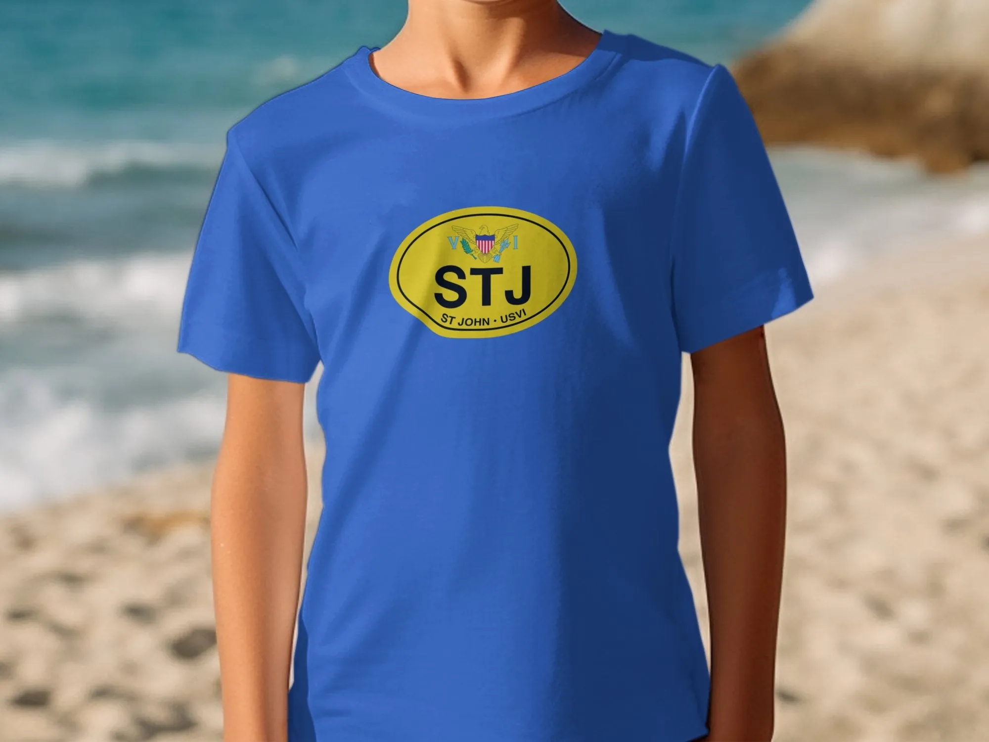 Stylish STJ St John USVI Travel Destination T-Shirts
