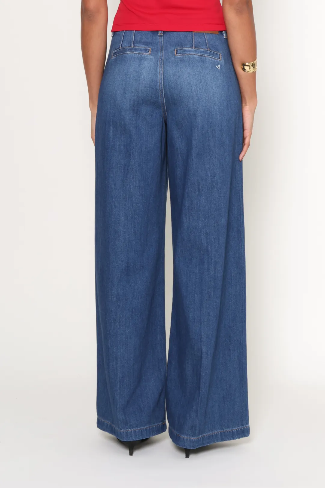 The Dark Nori Trouser Wide Leg