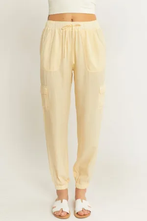 Time For A Change Butter Washed Cargo Joggers