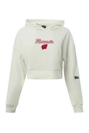 University of Wisconsin Warm-Up Cropped Hoodie