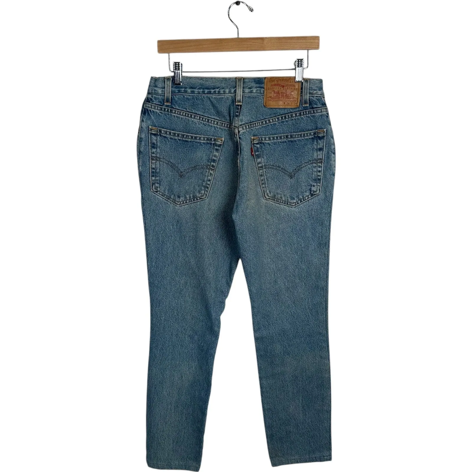 Vintage Levi's Relaxed Straight Leg Jeans 34x34