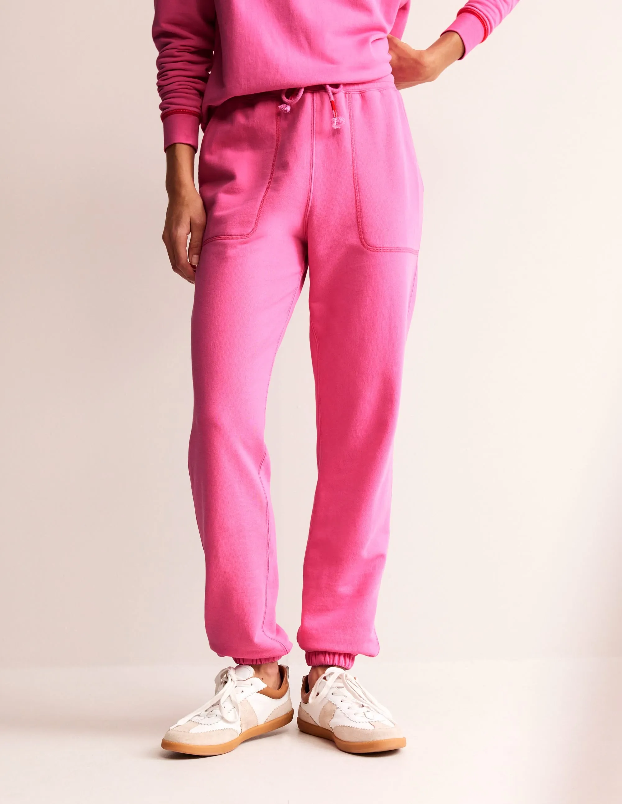 Washed Joggers-Sangria Sunset