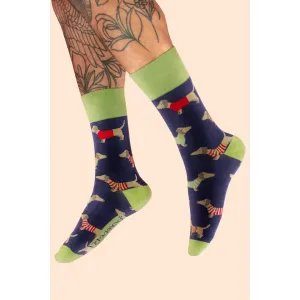 Weiner Dogs Mens Socks