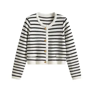 Women's Cardigan Open Front Button Sweaters Knit Outwear