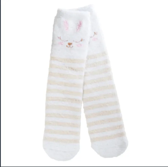 Worlds Softest Socks Holiday Spring Feather Crew