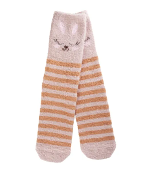 Worlds Softest Socks Holiday Spring Feather Crew