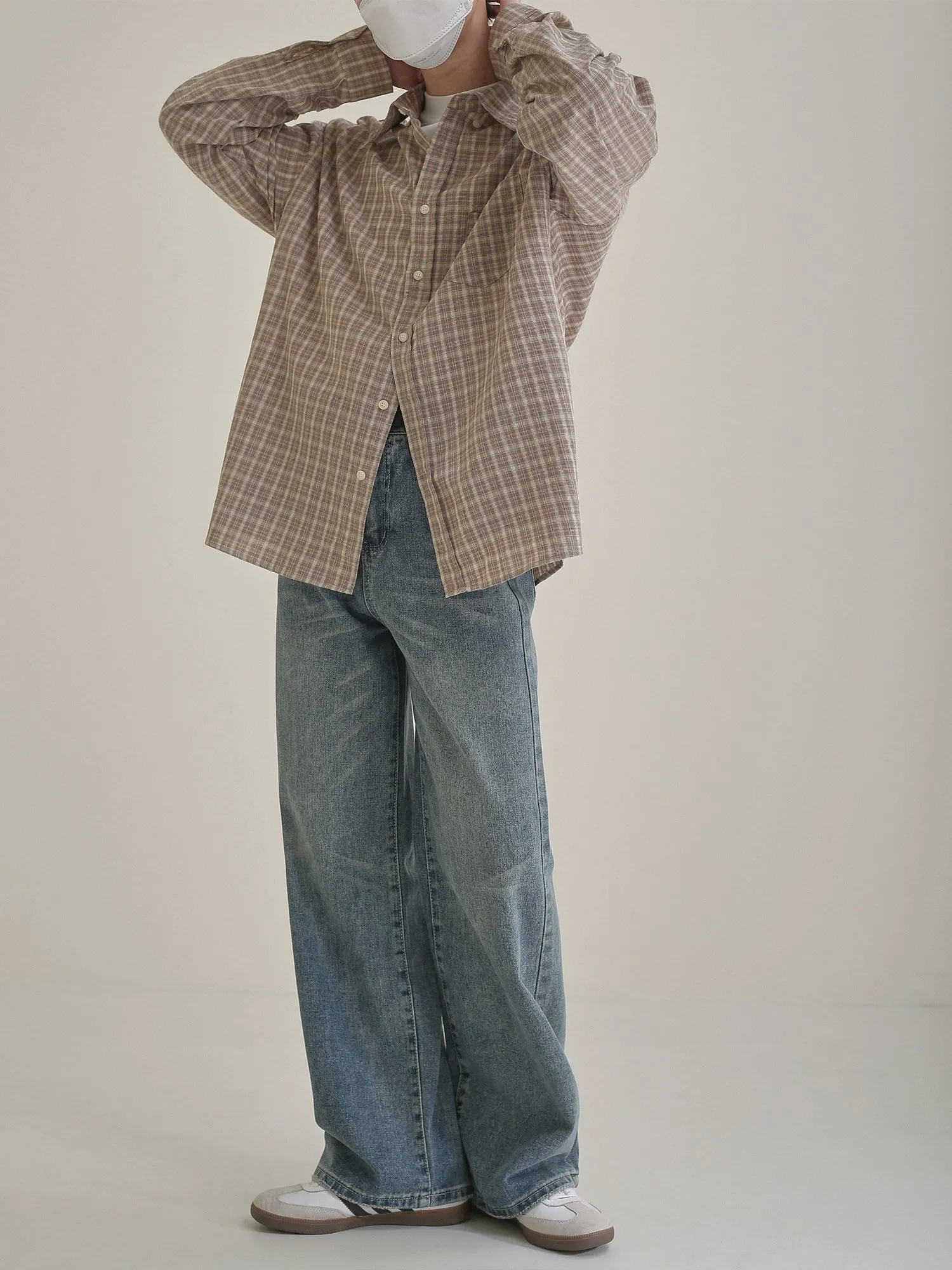 Zhou Washed Comfty Bootcut Jeans